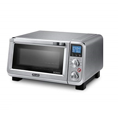 De'Longhi EO141150M Livenza Compact 1800W Countertop Convection Toaster Oven, 9 Presets Roast, Broil, Bake, Easy to Use, 14L (.5 cu ft), Stainless Steel, Only $167.95