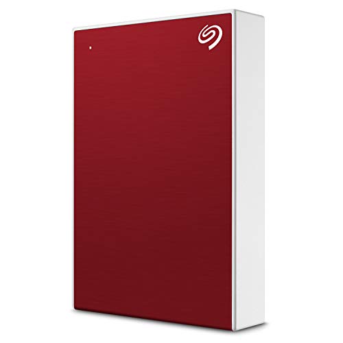 Seagate Backup Plus Portable 5TB External Hard Drive HDD - Red USB 3.0 for PC Laptop and Mac, 1 year MylioCreate, 2 Months Adobe CC Photography (STHP5000403), Only $99.99