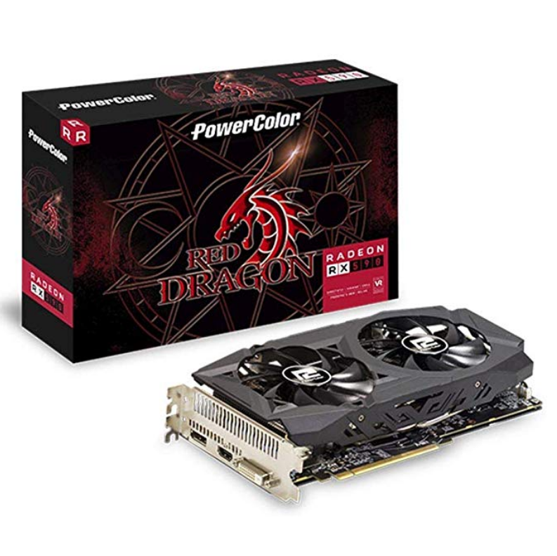 PowerColor Red Dragon RX 590 8GB $184.99，free shipping