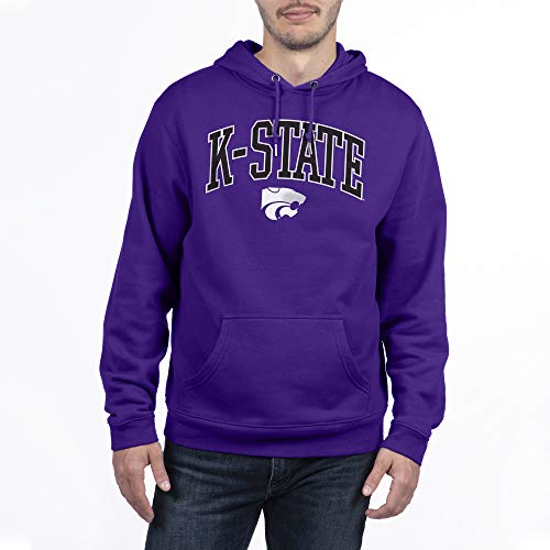 白菜價！ NCAA 官方授權 男士抓絨 衫，Kansas State隊款，原價$39.99，現僅售$9.58。其它大學隊可選
