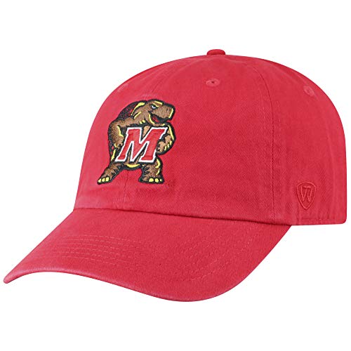 Top of the World NCAA Men's Hat Adjustable Relaxed Fit Team Icon Maryland Terrapins, Only $14.06, You Save $5.93(30%)