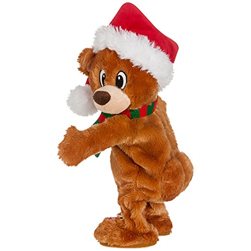 Gemmy Twerking Christmas Bear Bluetooth Plush – Compatible with Alexa $7.68