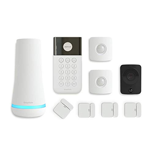 SimpliSafe 9 Piece Wireless Home Security System w/HD Camera - Optional 24/7 Professional Monitoring - No Contract - Compatible with Alexa and Google Assistant, Only $265.05