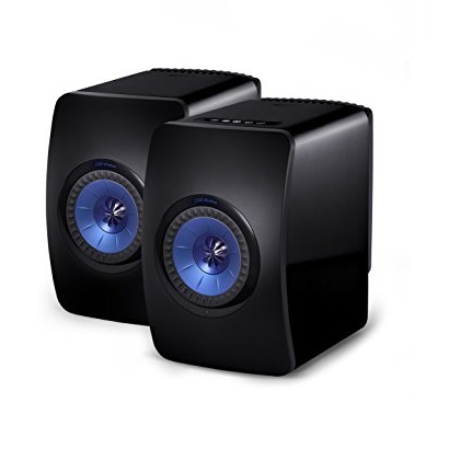 KEF LS50 Wireless Powered Music System (Black, Pair), Only $1,799.98, You Save $700.01(28%)