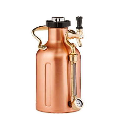 GrowlerWerks Copper uKeg Carbonated Growler, 64 oz, Only $99.99, You Save $69.01(41%)