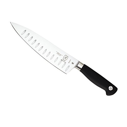 Mercer Culinary Genesis 8-Inch Forged Chef's Granton Edge Knife, Only 	$30.53