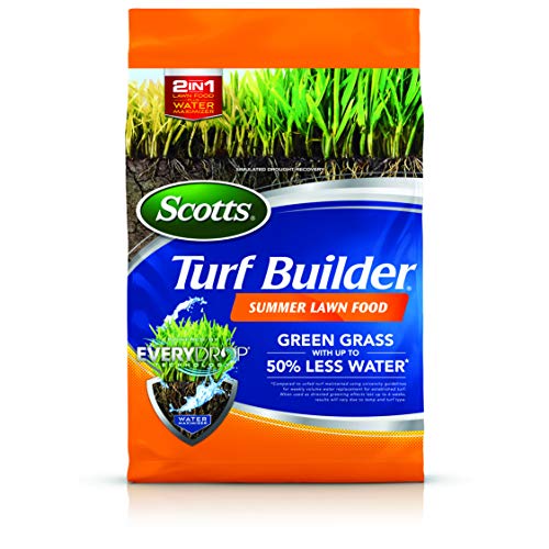 大降！白菜價！ Scotts Turf Builder 草坪 夏季 滋養肥料，9.42 lb ，可覆蓋4000平方英尺草坪，原價$31.99，現僅售$7.32