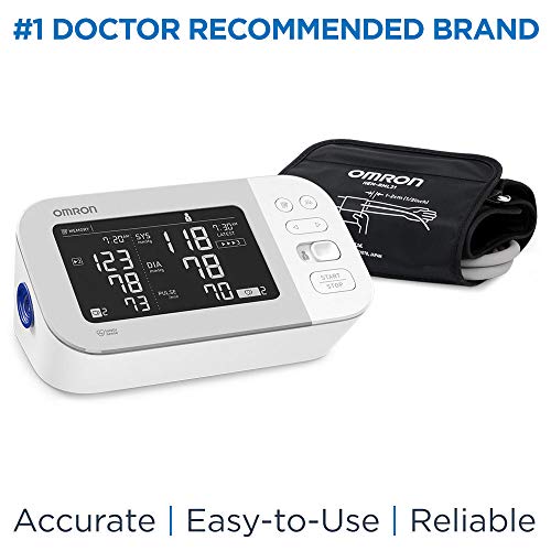 OMRON Platinum Blood Pressure Monitor, BP5450  Premium Upper Arm Cuff, Digital Bluetooth Blood Pressure Machine, Storesup to 200 Readings for Two Users (100 Readings Each), Only $79.00