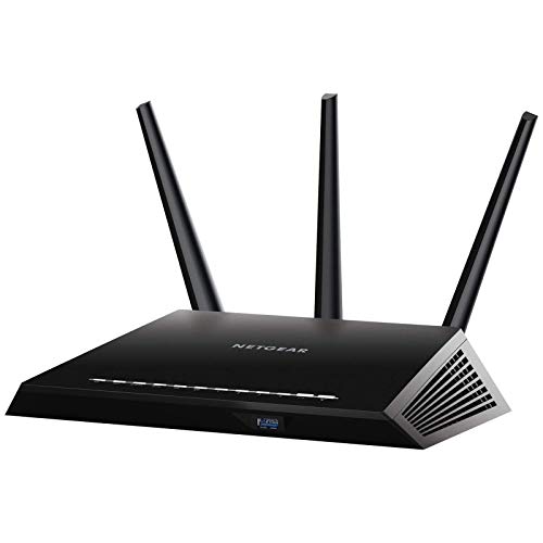 NETGEAR Nighthawk Smart WiFi Router (R7000P) - AC2300 Wireless Speed (up to 2300 Mbps) | Up to 2000 sq ft Coverage & 35 Devices | 4 x 1G Ethernet and 2 USB ports | Armor Security, Only $109.99