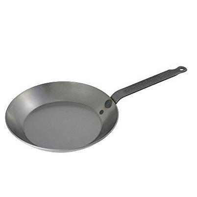 Matfer Bourgeat 062003 Black Steel Round Frying Pan, 10 1/4-Inch, Gray, Only $29.99, You Save $30.01(50%)
