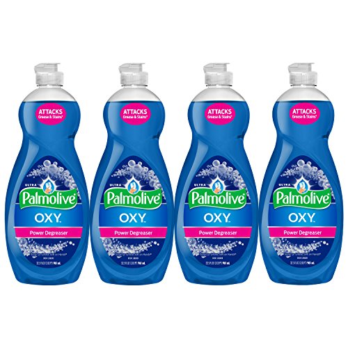 Palmolive Ultra Dishwashing Liquid Dish Soap, Oxy Power Degreaser - 32.5 Fl Oz (Pack of 4), only $13.60