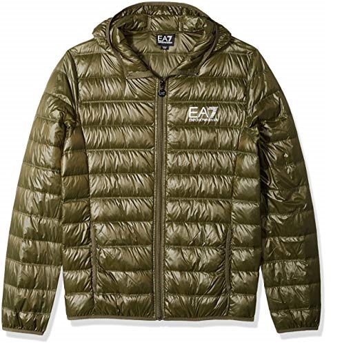 Emporio Armani EA7 Men's Train Core Id Down Light Hoodie Jacket, Only $76.53, You Save $168.47(69%)