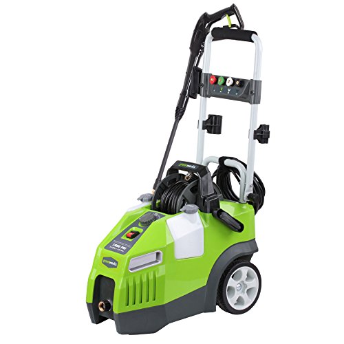 Greenworks 1950 PSI 13 Amp 1.2 GPM Pressure Washer with Hose Reel GPW1950, Only $77.18