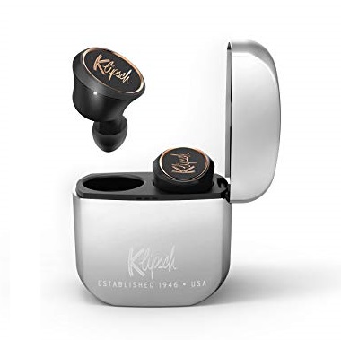 Klipsch T5 True Wireless Earphones - True Wireless Earbuds with Bluetooth 5 Wireless connectivity, Patented, Ultra-Comfortable Ear Tips, Only $77.20
