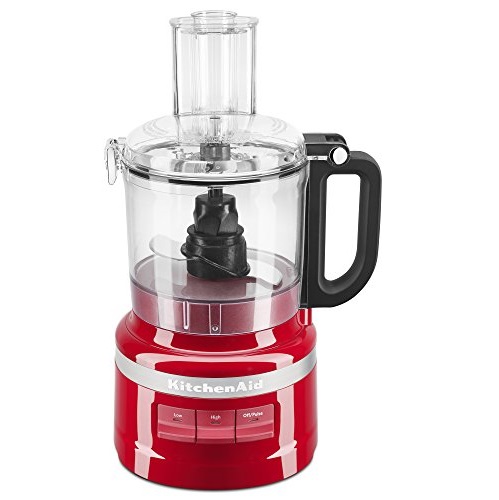 KitchenAid KFP0718ER 7-Cup Food Processor Chop, Puree, Shred and Slice - Empire Red, Only $64.99