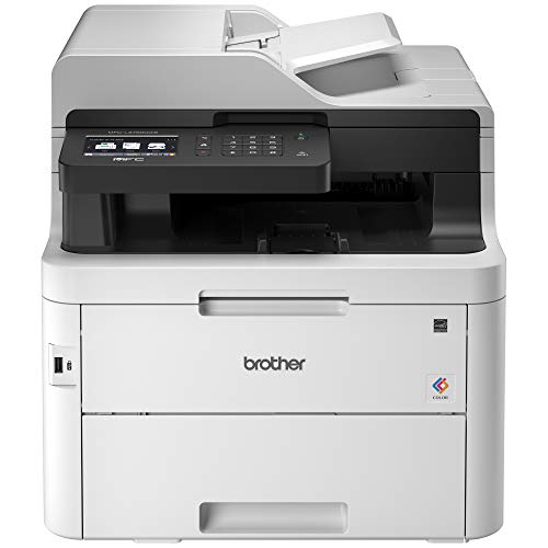 Brother MFC-L3750CDW Digital Color All-in-One Printer, Laser Printer Quality, Wireless Printing, Duplex Printing, Amazon Dash Replenishment Enabled, Only $329.99, You Save $70.00(18%)