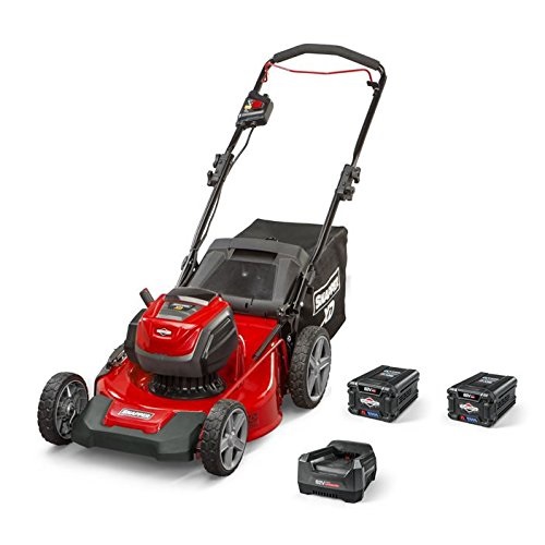 Snapper XD 82V MAX Electric Cordless 21-Inch Lawnmower Kit with (2) 2.0 Batteries & (1) Rapid Charger, 1687884, SXDWM82K, Only $244.08