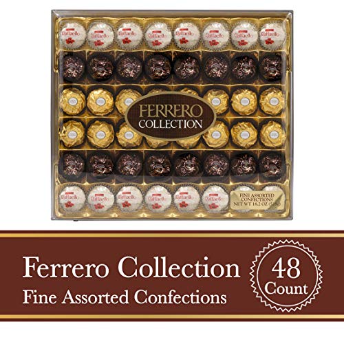 Ferrero 费列罗巧克力礼盒装，三种口味，48枚装， 现仅售 $14.97