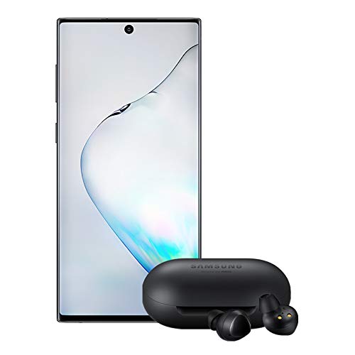 Samsung Galaxy Note 10 Factory Unlocked Cell Phone with 256GB (U.S. Warranty), Aura Black/ Note10w/ Galaxy Buds $749.99