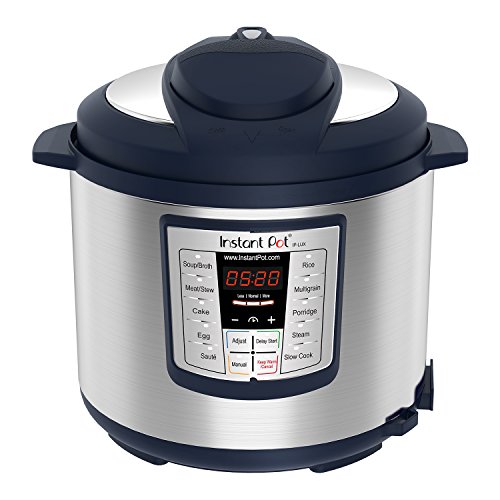 Instant Pot Blue Lux 60 Multi-Use Programmable Pressure, Slow, Rice Cooker, Sauté, Steamer, Warmer, 6 Quart, Only $60.54, You Save $19.41(24%)