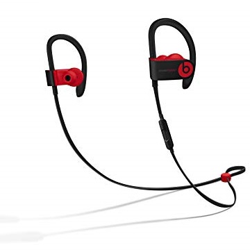 Powerbeats3 Wireless Earphones - The Beats Decade Collection - Defiant Black-Red, Only $69.99