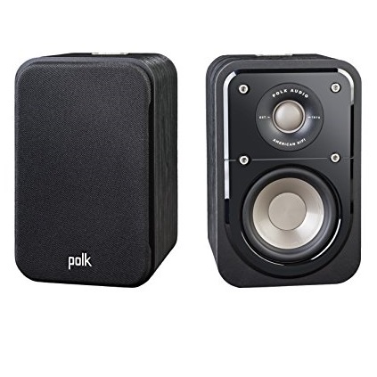 Polk Audio Signature Series S10 Bookshelf Speakers for Home Theater, Surround Sound and Premium Music | Powerport Technology | Detachable Magnetic Grille (Pair), Only $119.99, You Save $80.00(40%)