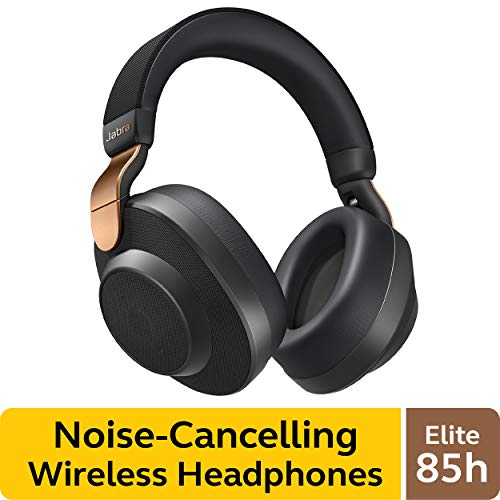 Jabra Elite 85h Wireless Noise-Canceling Headphones, Copper Black - Over Ear Bluetooth Headphones Compatible with iPhone & Android - Built-in Microphone, Long Battery Life , Only $149.99