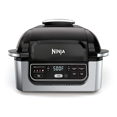 Ninja Foodi 5-in-1 4-qt. Air Fryer, Roast, Bake, Dehydrate Indoor Electric Grill (AG301), 10