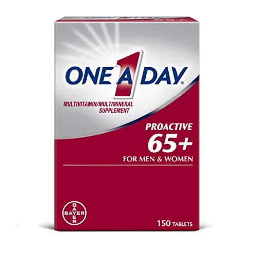 One-A-Day Proactive 65+ Multivitamin, 150 Count Only $4.57