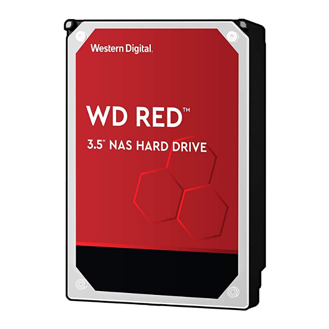 WD Red 3TB NAS Hard Drive - 5400 RPM Class, SATA 6 Gb/s, 64 MB Cache, 3.5