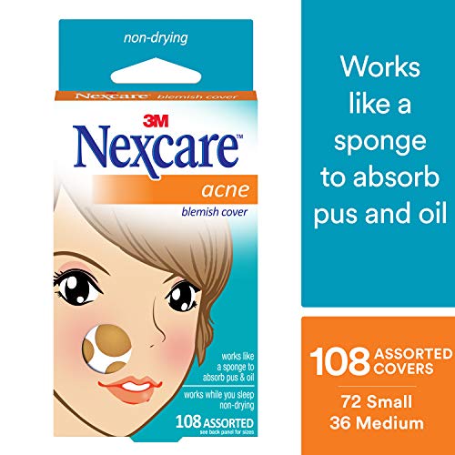 Nexcare Acne Cover, Gentle, Invisible, 108 count, Only $10.50