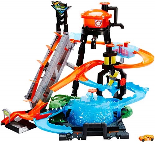 Hot Wheels Ultimate Gator Car Wash Playset, Only $30.37