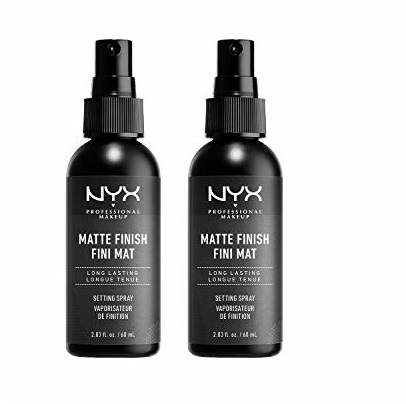 NYX PROFESSIONAL MAKEUP Makeup Setting Spray, Matte Finish, 2.03 Fl Oz (Pack of 2), Only $9.48