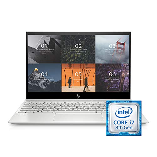 HP ENVY 13 Inch Thin Laptop w/ Fingerprint Reader, 4K Touchscreen, Intel Core i7-8565U, NVIDIA GeForce MX250 Graphics, 16GB SDRAM, 512GB SSD, Windows 10 Home (13-aq0044nr, Only $929.99