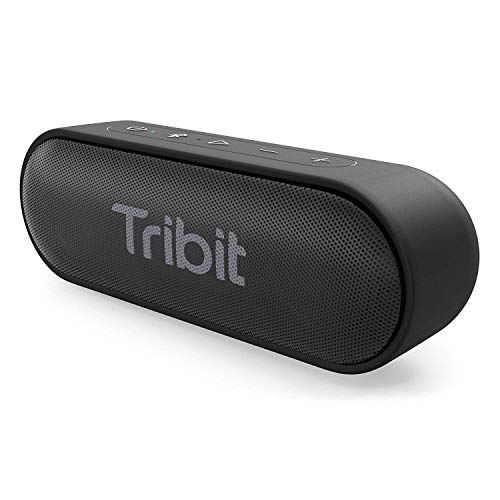 Tribit XSound Go Bluetooth Speakers - 12W Portable Speaker Loud Stereo Sound, Rich Bass, IPX7 Waterproof, 24 Hour Playtime, 66 ft Bluetooth Range & Built-in Mic Outdoor Party , Only $29.59