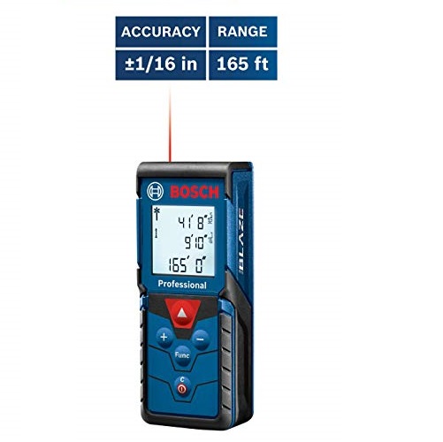 Bosch Blaze Pro 165' Laser Distance Measure GLM165-40, Only $54.99