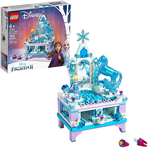 LEGO Disney Frozen II Elsa's Jewelry Box Creation 41168 Disney Jewelry Box Building Kit with Elsa Mini Doll and Nokk Figure for Creative Play, New 2019 (300 Pieces), Only $31.99, You Save $8.00(20%)