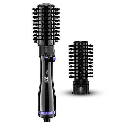 INFINITIPRO BY CONAIR Hot Air Spin Brush, 2 Inch and 1 1/2 Inch, Black, Only $29.05