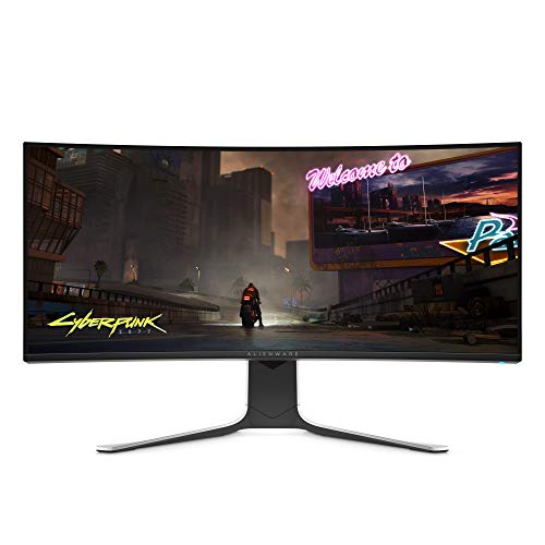 Alienware NEW Curved 34 Inch WQHD 3440 X 1440 120Hz, NVIDIA G-SYNC, IPS LED Edgelight, Monitor - Lunar Light, AW3420DW, Only $632.91