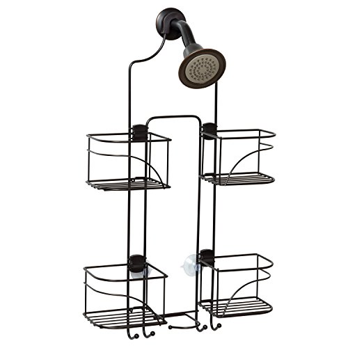 Zenna Home Expandable Over-The-Shower Caddy, Bronze, Only $8.15