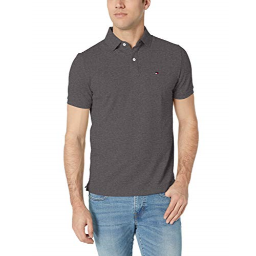 Tommy Hilfiger Men's Short Sleeve Polo Shirt in Custom Fit $24.99