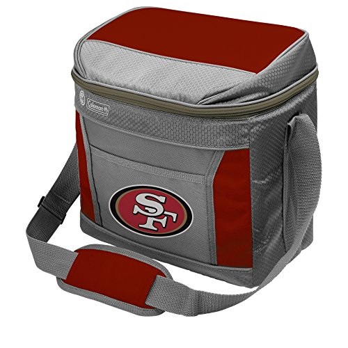 史低价！Coleman 软面 饮料冷藏包，官方授权  San Francisco 49ers队标，现仅售$13.59