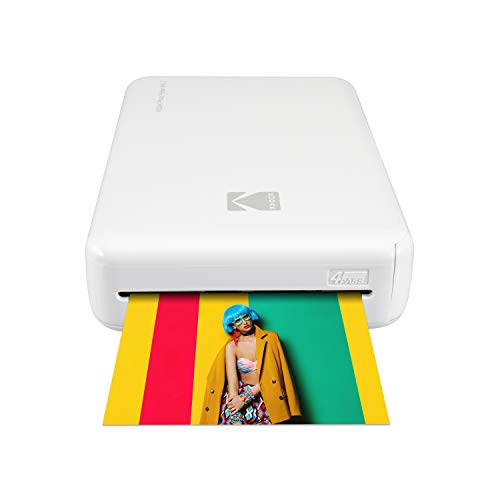 Kodak Mini 2 HD Wireless Portable Mobile Instant Photo Printer, Print Social Media Photos, Premium Quality Full Color Prints - Compatible w/iOS & Android Devices (White), Only $49.99