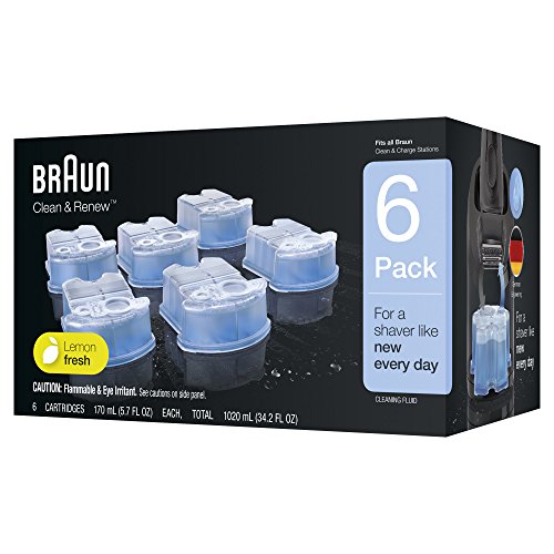 Braun Clean & Renew Refill Cartridges, 6 Count, Pack of 1, Only $30.37