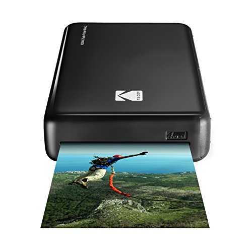 Kodak HD Wireless Portable Mobile Instant Photo Printer, Print Social Media Photos, Premium Quality Full Color Prints. Compatible w/iOS and Android Devices (Black), Only $65.99
