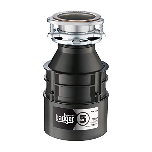 InSinkErator Garbage Disposal, Badger 5, 1/2 HP Continuous Feed $99.16