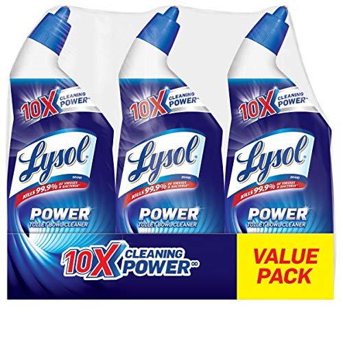 Lysol Power 马桶清洁剂，24 oz/瓶，共3瓶，原价$10.99，现仅售$4.79