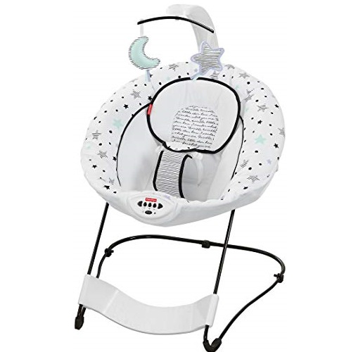 Fisher-Price Deluxe Bouncer: See & Soothe, Starry Night, Only $50.99, You Save $9.00(15%)