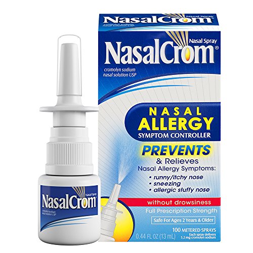NasalCrom Nasal Allergy Symptom Controller | 100 Metered Sprays | .44 fl oz, Only $4.65