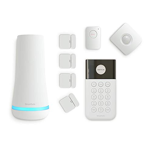 SimpliSafe 8 Piece Wireless Home Security System - Optional 24/7 Professional Monitoring - No Contract - Compatible with Alexa and Google Assistant, Only $133.49